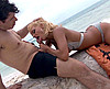 clip Blonde aux gros seins sodomis&eacute;e sur une plage d&eacute;serte