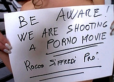 Rocco Siffredi tourne en direct � Prague